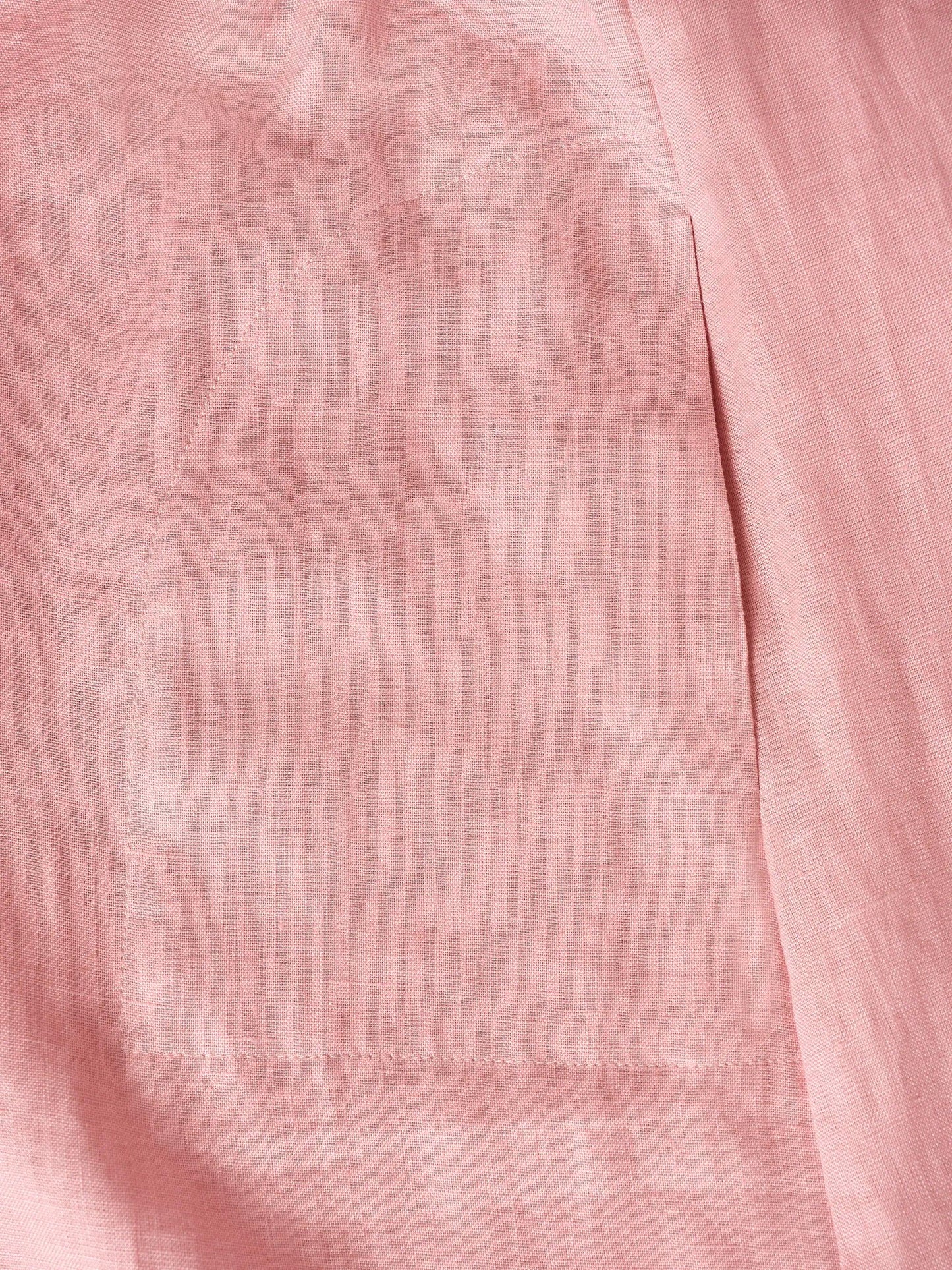 Cordelia | Women’s Linen Button Waist Gathered Maxi Dress