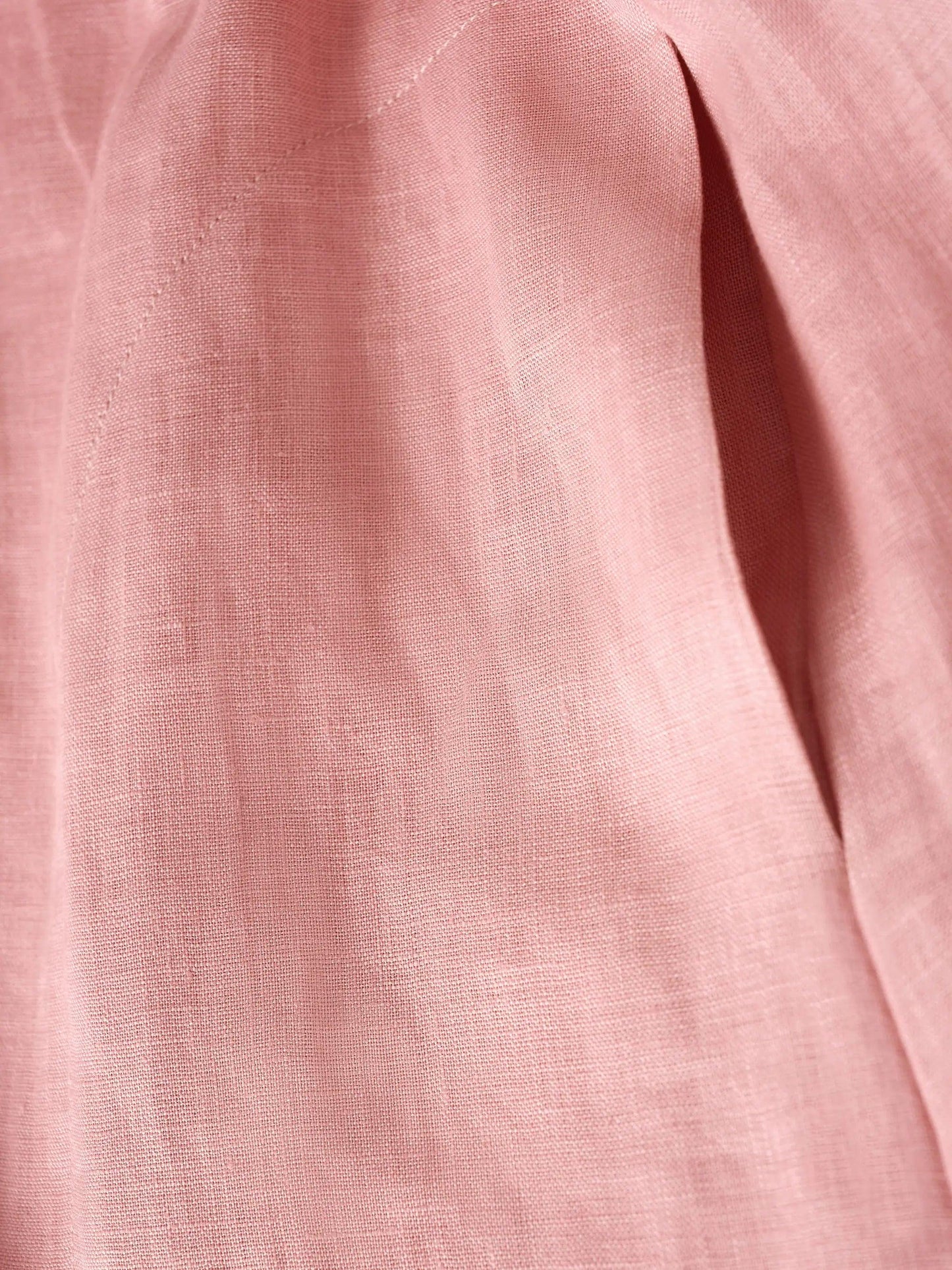 Cordelia | Women’s Linen Button Waist Gathered Maxi Dress