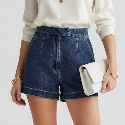 Tinsley | Women’s High-Waist Rolled Hem Shorts