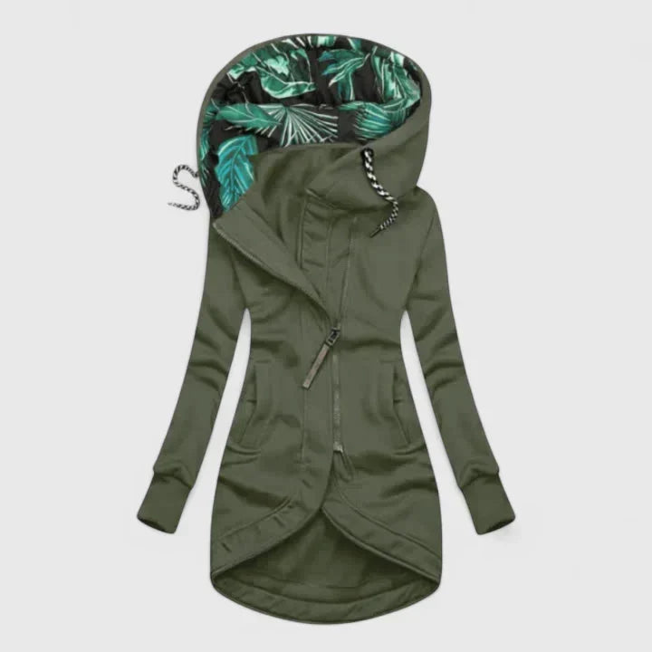 Zinnia | Women’s Hooded Longline Jacket