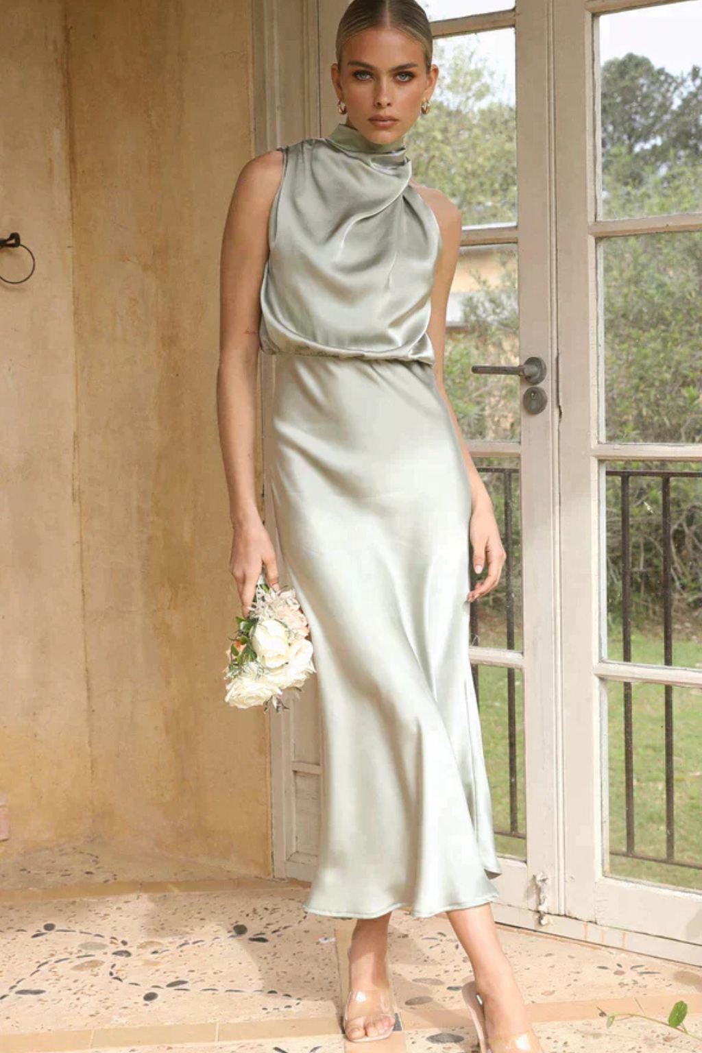 Amalia | Women’s Wedding Guest Midi Dress