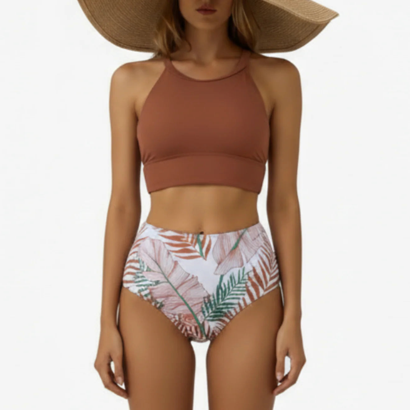Rosalie | Women’s Floral Print Two-Piece Swimsuit Set