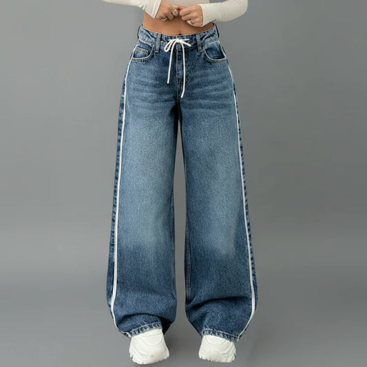 Yve | Women’s Relaxed Wide-Leg Denim Jeans