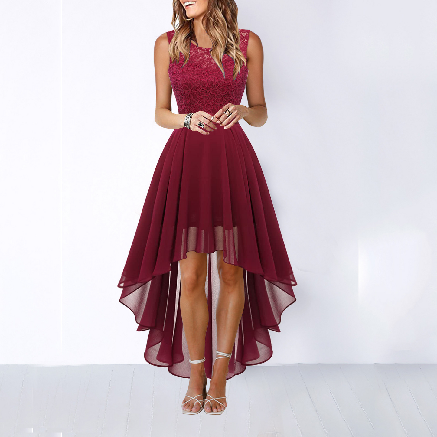 Elora | Women’s Wedding High Low Dress