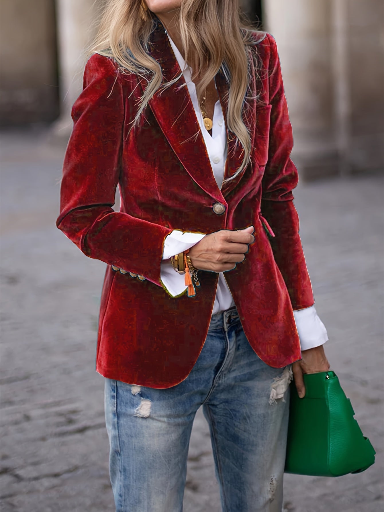 Samantha | Women’s Polished Classic Office Blazer