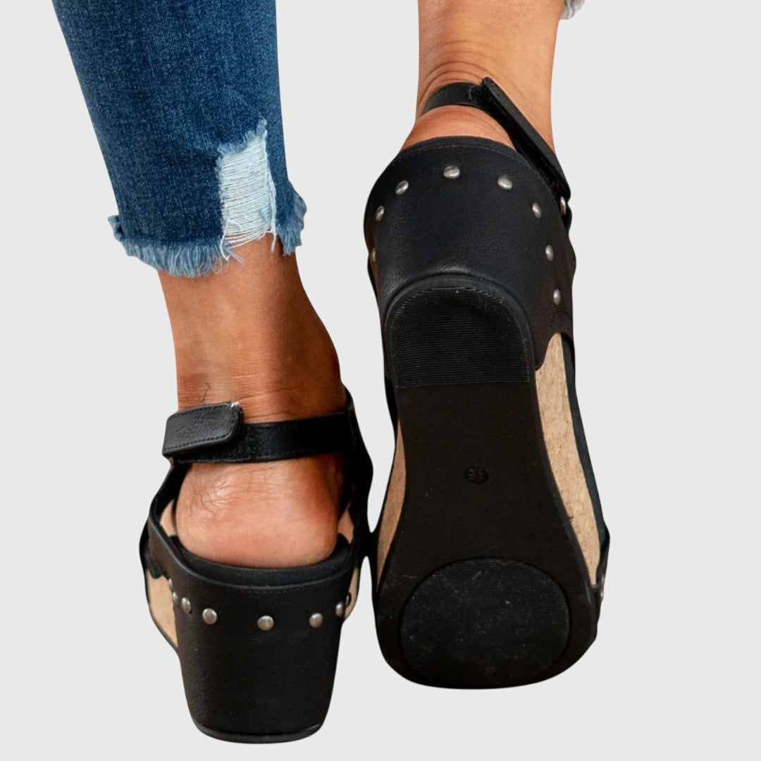 Marla | Women’s Orthopedic Cutout Wedge Sandals