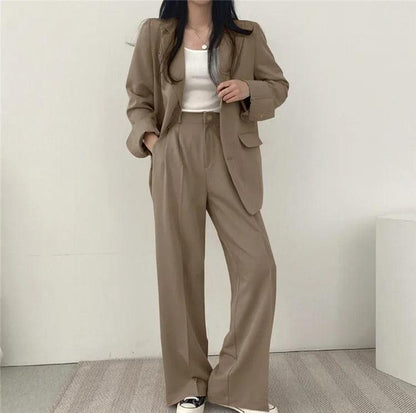 Maris | Women’s Tailored Suit Set with Long Blazer