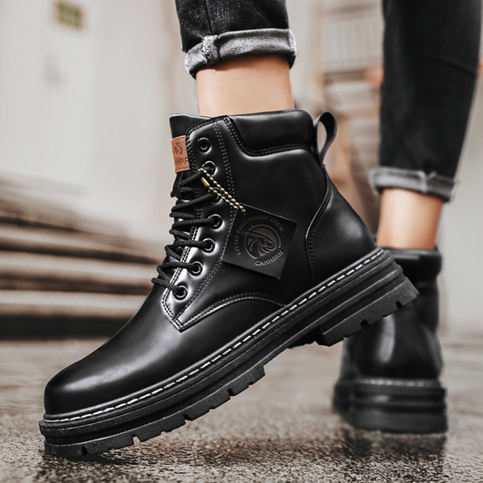 Raymond | Men’s Comfy Heavy-Duty Lace-Up Work Boots