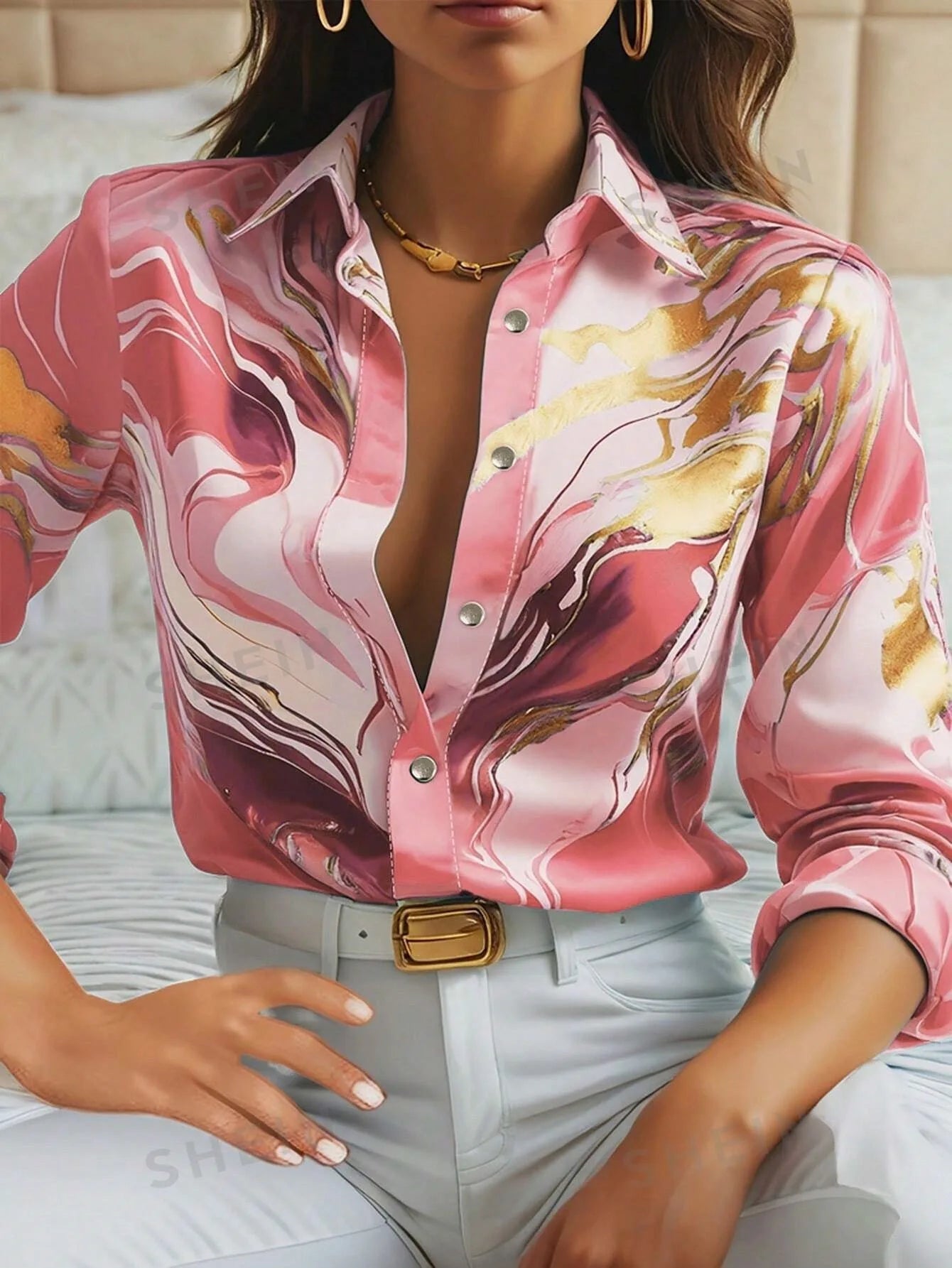 Celeste | Women’s Button Up Blouse