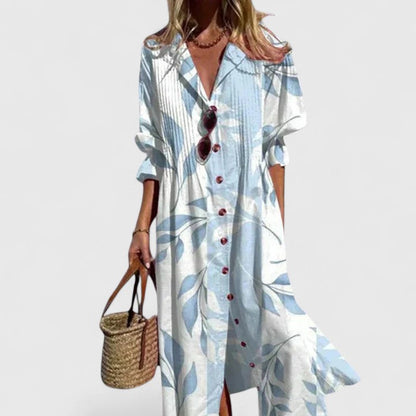 Hazel | Women’s Boho Midi Dress