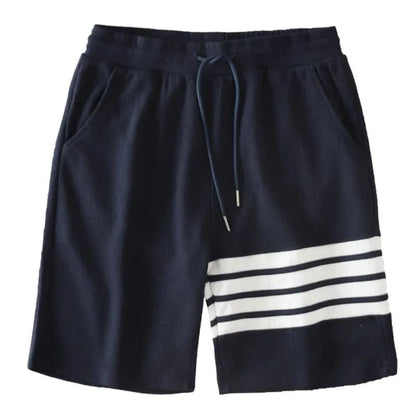 Landon | Men’s Stripe Drawstring Shorts