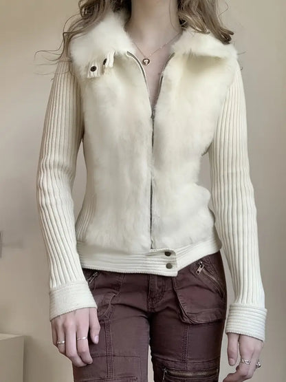 Nerissa | Women’s Collar Zip-Up Vest