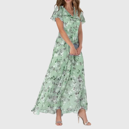 Rosalie | Women’s Ruffle Maxi Dress