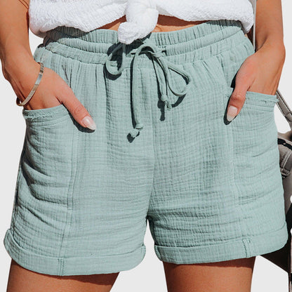 Juniper | Women’s Elegant Drawstring Summer Shorts