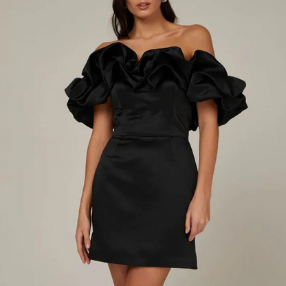 Valencia | Women’s Wedding Guest Ruffle Mini Dress