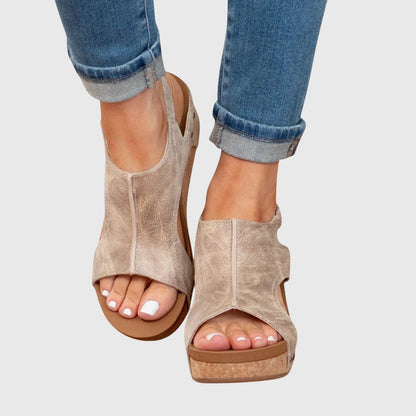 Marla | Women’s Orthopedic Cutout Wedge Sandals