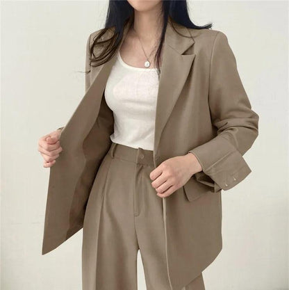 Maris | Women’s Tailored Suit Set with Long Blazer