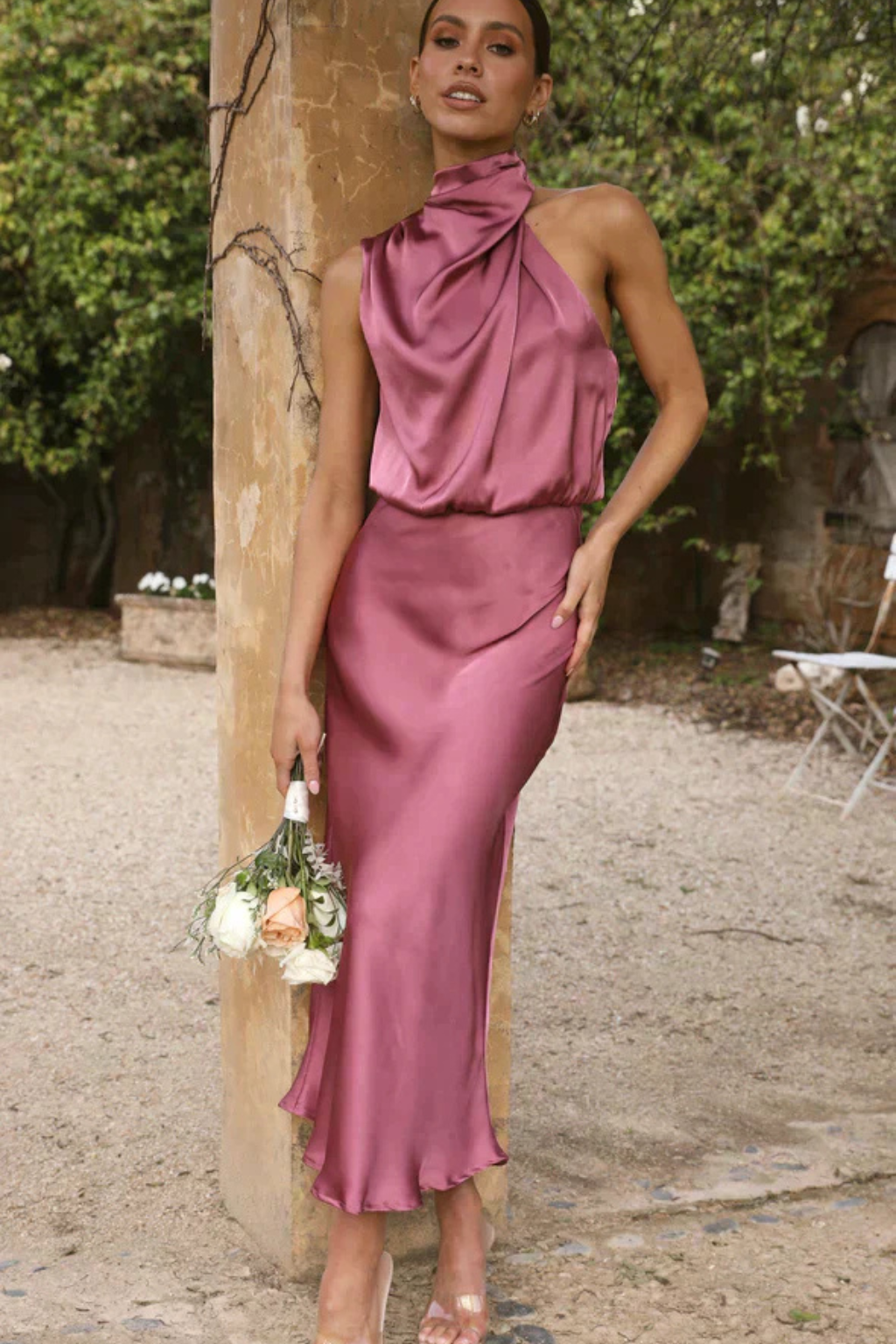 Amalia | Women’s Wedding Guest Midi Dress