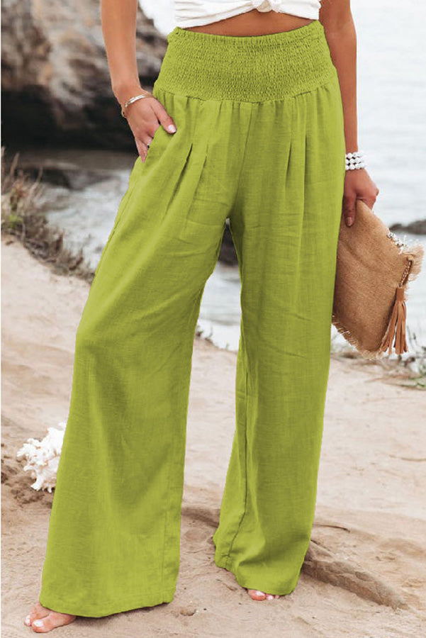 Sienna | Women’s High Waist Wide Leg Trousers
