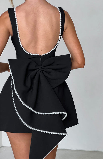 Mallory | Women’s Wedding Guest Structured Mini Dress