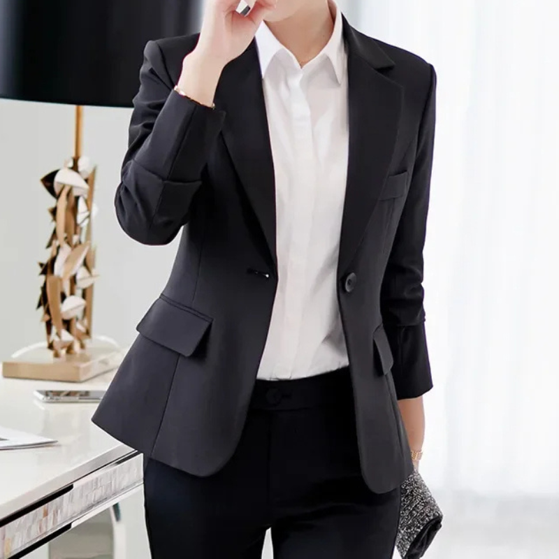 Romanoff | Women’s Tailored Slim Fit Office Blazer