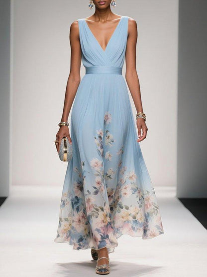 Celestia | Women’s Floral Wedding Maxi Dress