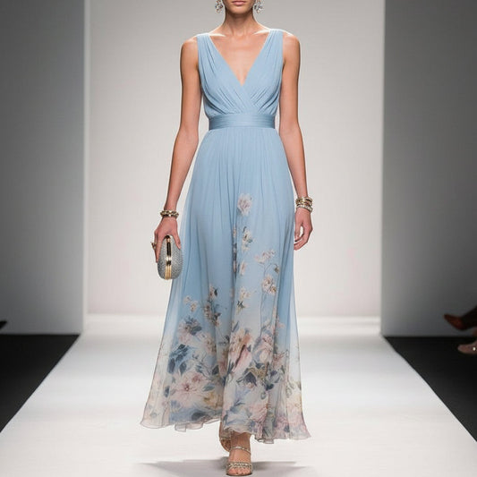 Celestia | Women’s Floral Wedding Maxi Dress