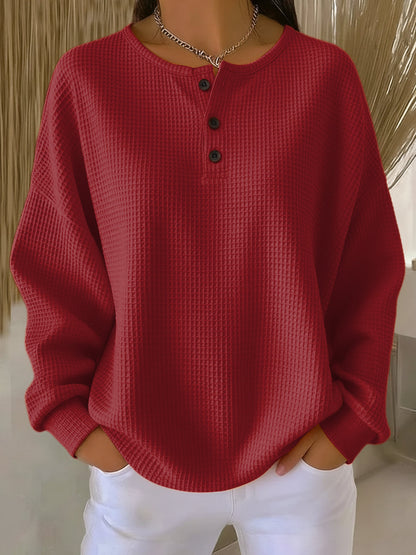 Peyton | Women’s Waffle Knit Sweater