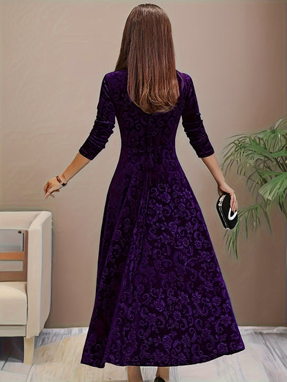 Amery | Women’s Square Neck Party Dress