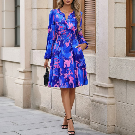 Lorelai | Women’s V Neck Mini Dress