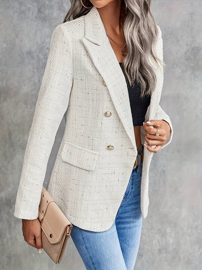 Aya | Women’s Chic Classic Double-Breasted Blazer