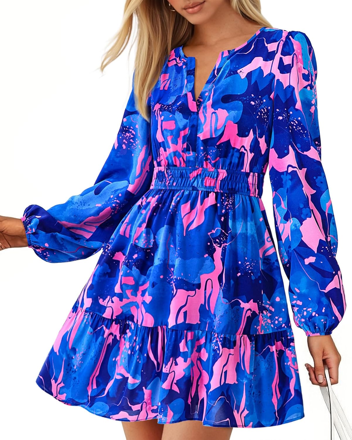 Lorelai | Women’s V Neck Mini Dress