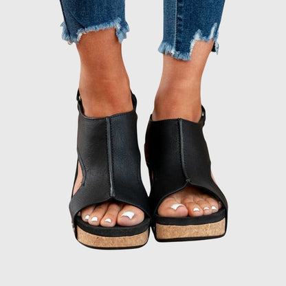 Marla | Women’s Orthopedic Cutout Wedge Sandals