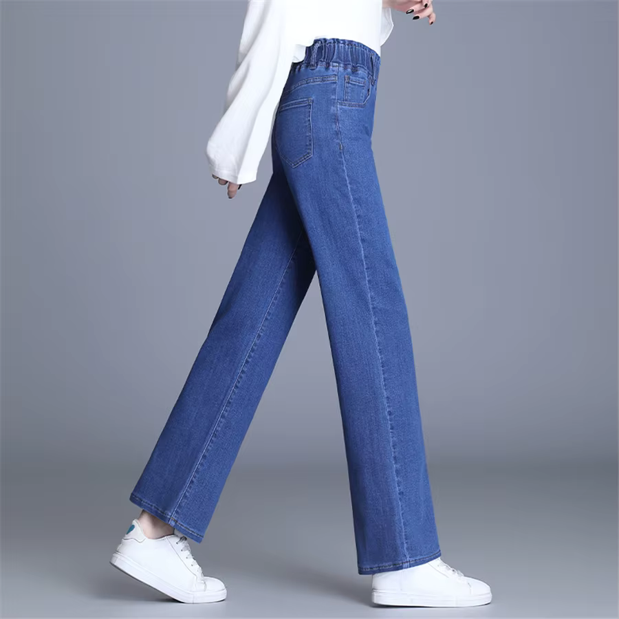 Khaye | Women’s High-Waist Relaxed Fit Denim Jeans