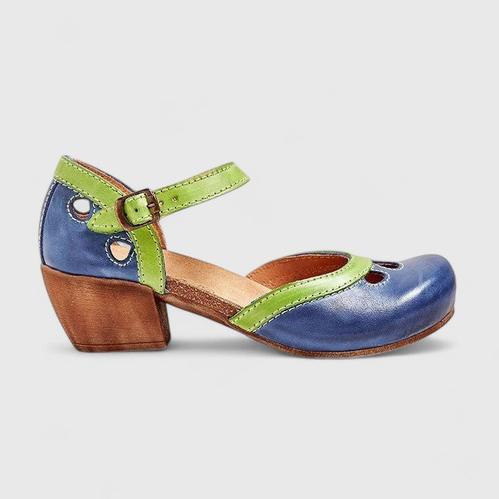 Aubriella | Women’s Orthopedic Colorblock Cutout Sandals