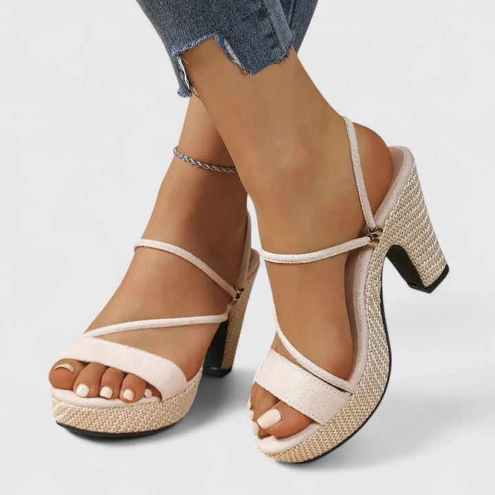 Veda | Women’s Sophisticated Strappy Platform Heels