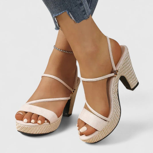 Veda | Women’s Sophisticated Strappy Platform Heels