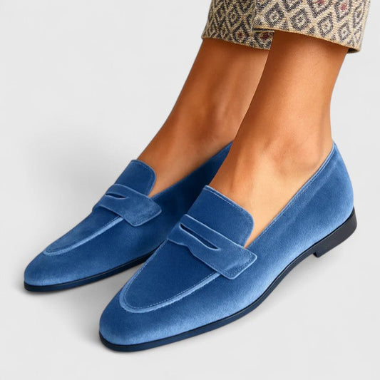 Hollis | Women’s Suede Penny Loafers