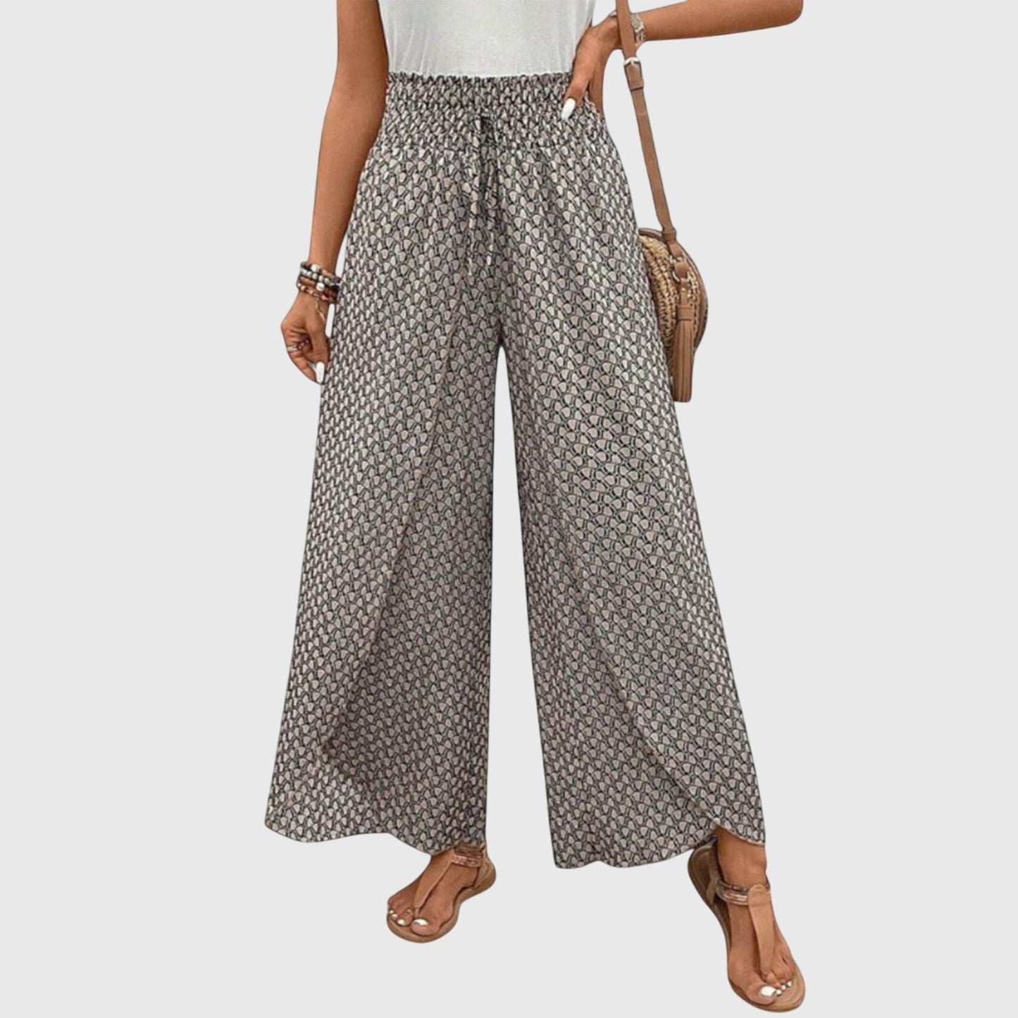 Brynn | Women’s Stylish Printed Palazzo Trousers