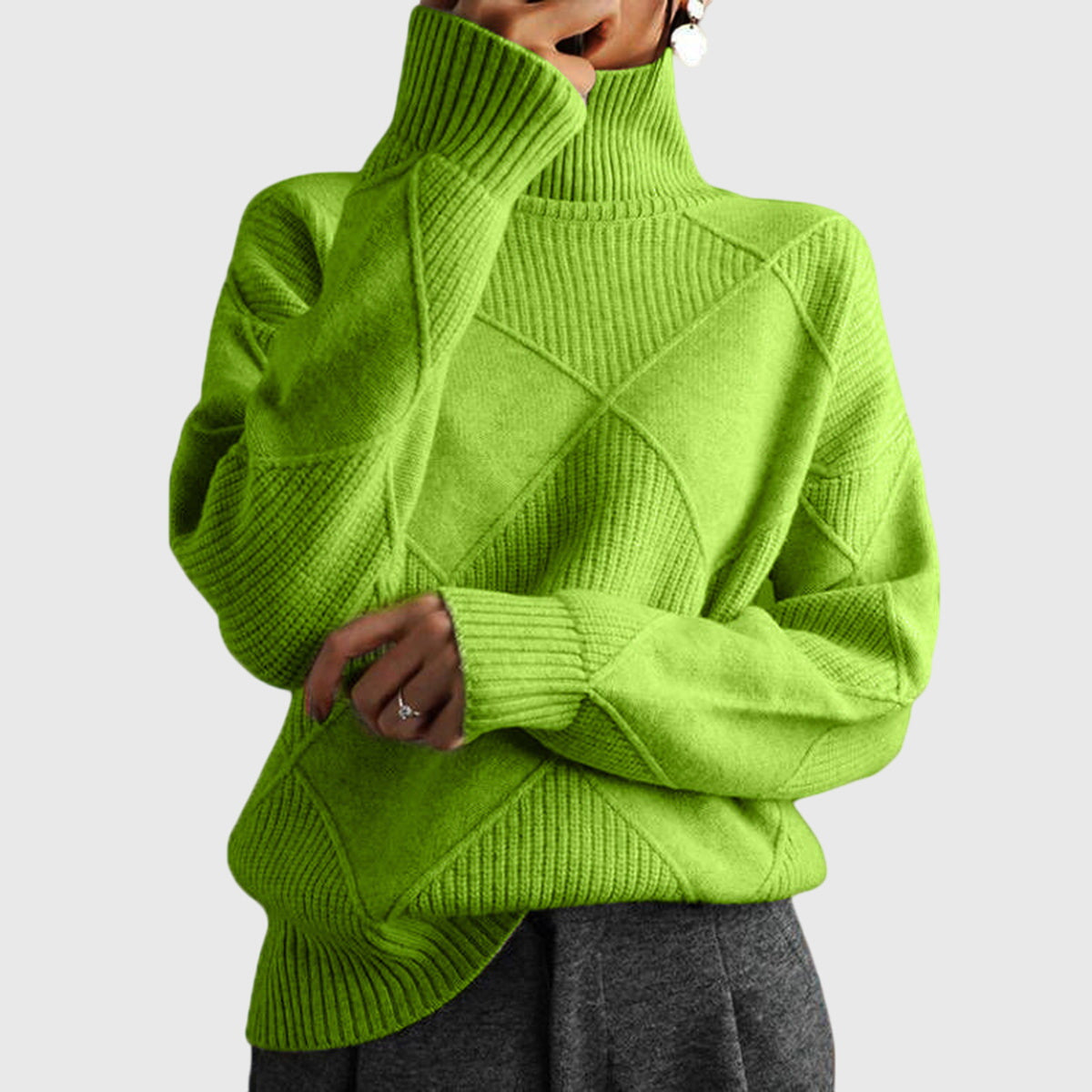 Ellery | Women’s Turtleneck Knit Sweater