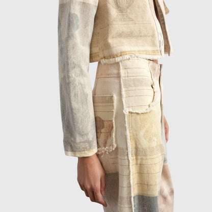 Kara | Women’s Wide Leg Printed Trousers