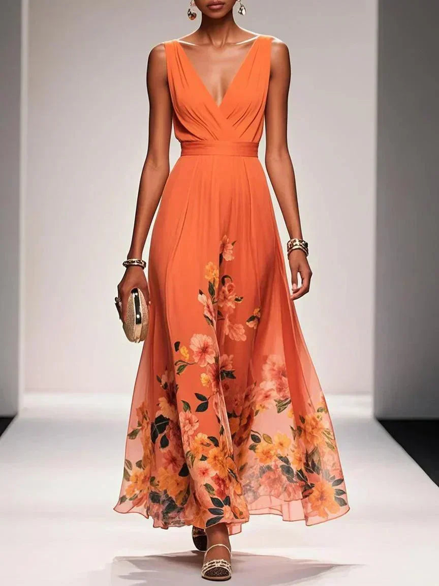 Celestia | Women’s Floral Wedding Maxi Dress