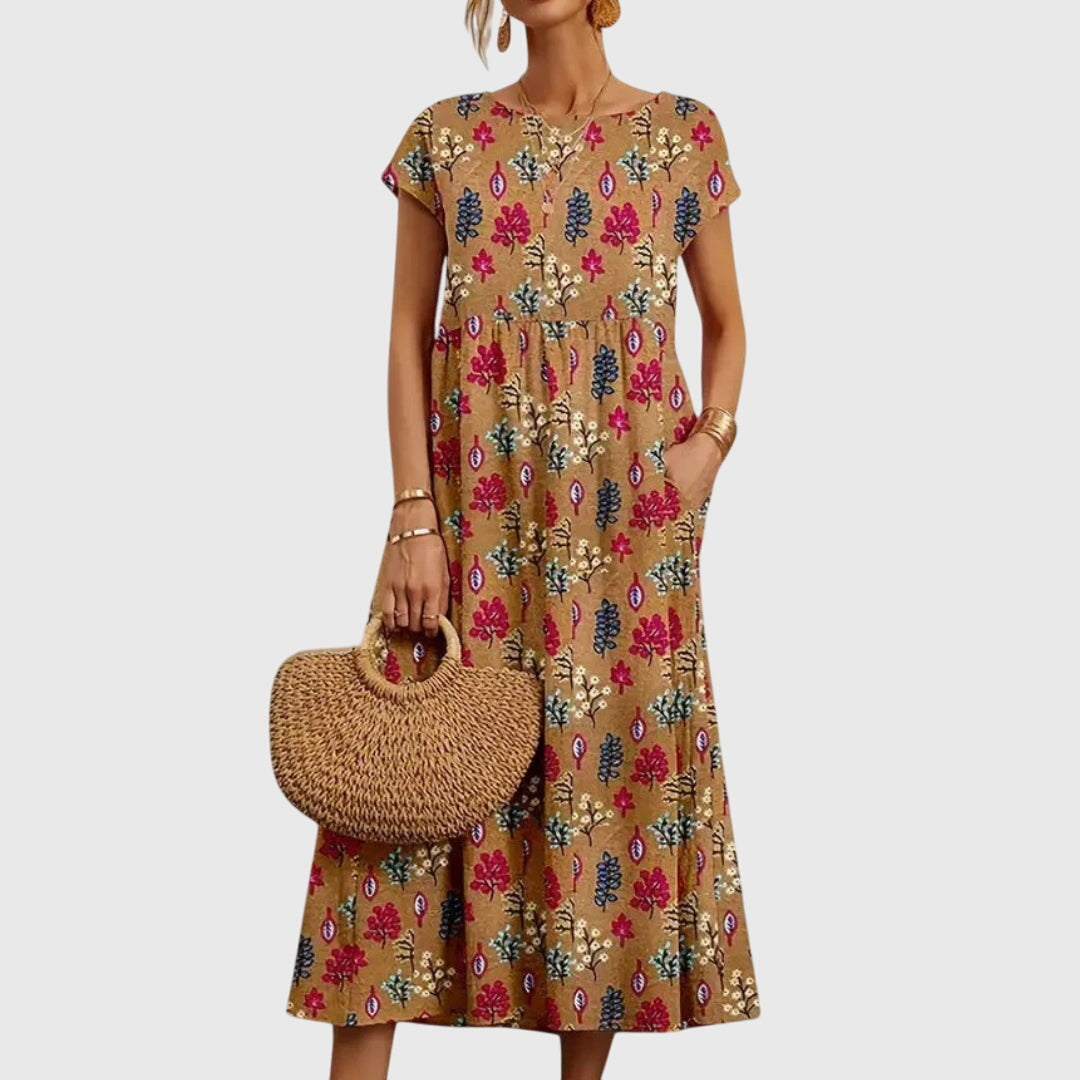 Rosalie | Women’s Floral Maxi Dress