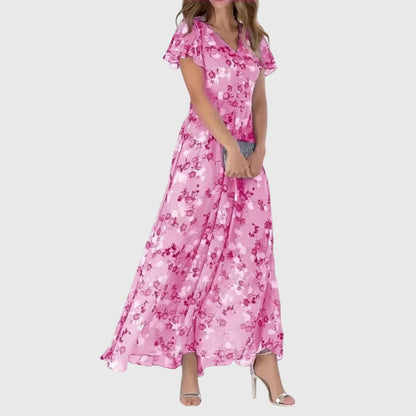 Rosalie | Women’s Ruffle Maxi Dress