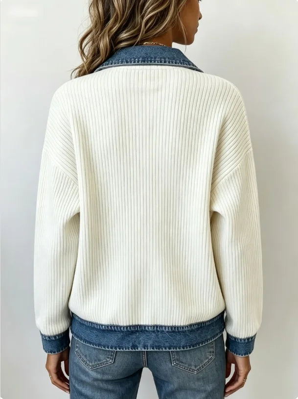 Maribel | Women’s Ribbed Knit Jacket