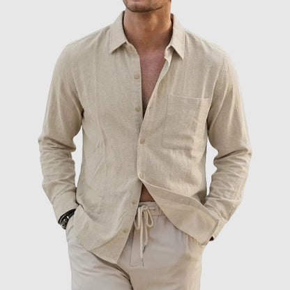 Wesley | Men’s Lightweight Linen Shirt
