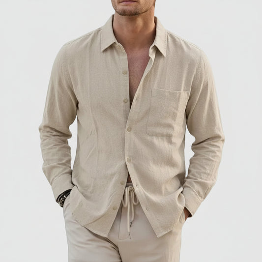 Wesley | Men’s Lightweight Linen Shirt