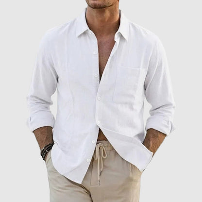 Wesley | Men’s Lightweight Linen Shirt
