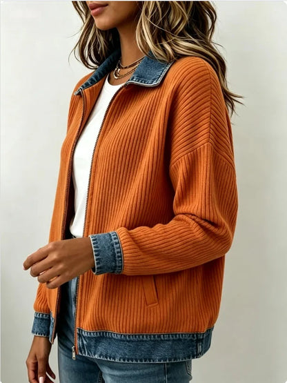Maribel | Women’s Ribbed Knit Jacket