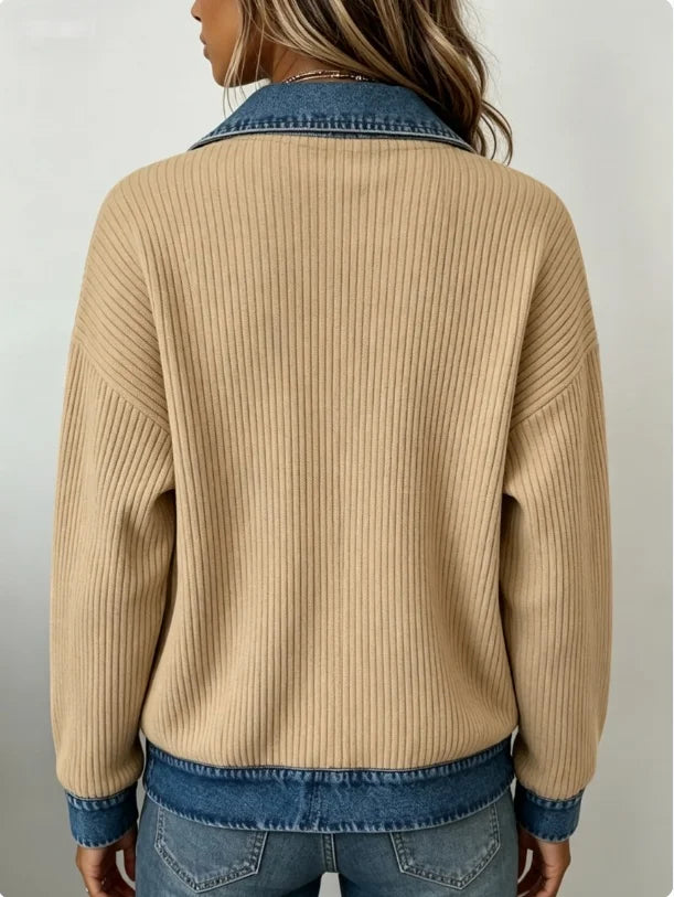 Maribel | Women’s Ribbed Knit Jacket